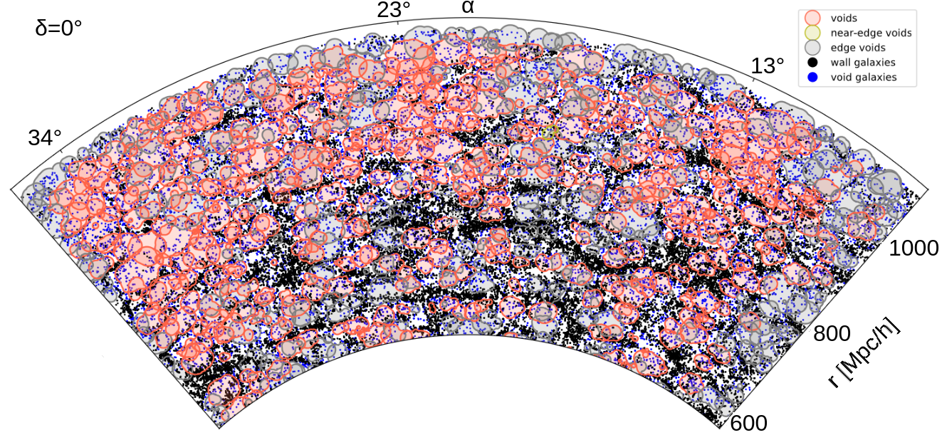 Voids and void galaxies in the HETDEX fall field